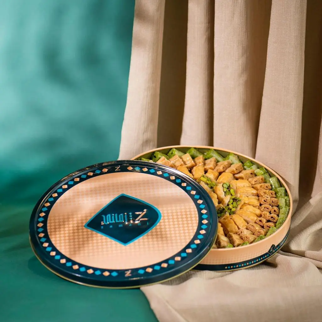 بقلاوة مشكل صينية مربع كبير 